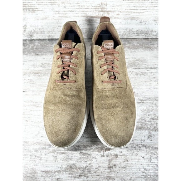 Men’s Cole Haan Grand Horizon Oxford II Brown Suede Shoes Sz 11M - Picture 4 of 9